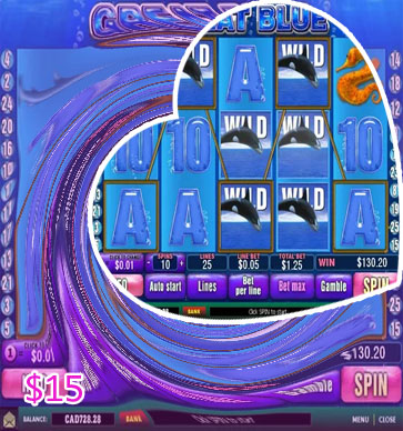 Great blue slot free